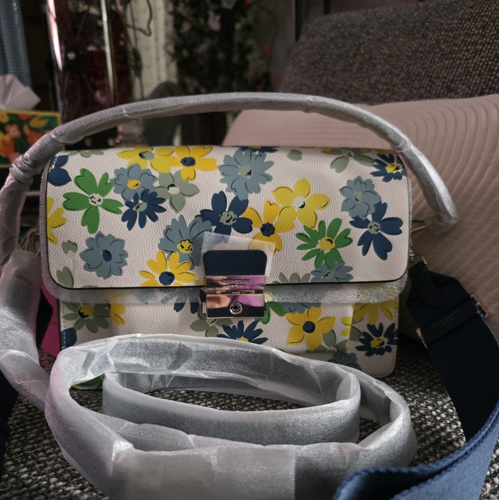 Kate Spade Floral Medley Crossbody  Shoulder Bag - Multicolor